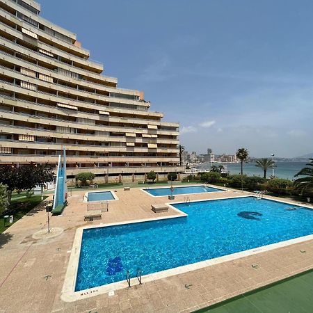 Calpe Apartamento 1A Linea De Playa Piscina Reformado Wifi Aire ภายนอก รูปภาพ